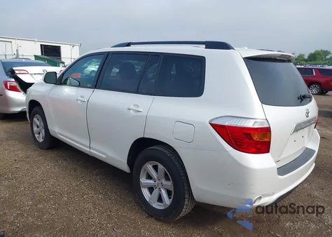 2010 Toyota Highlander Se V6 from USA, damaged, VIN 5TDJK3EH5AS029507